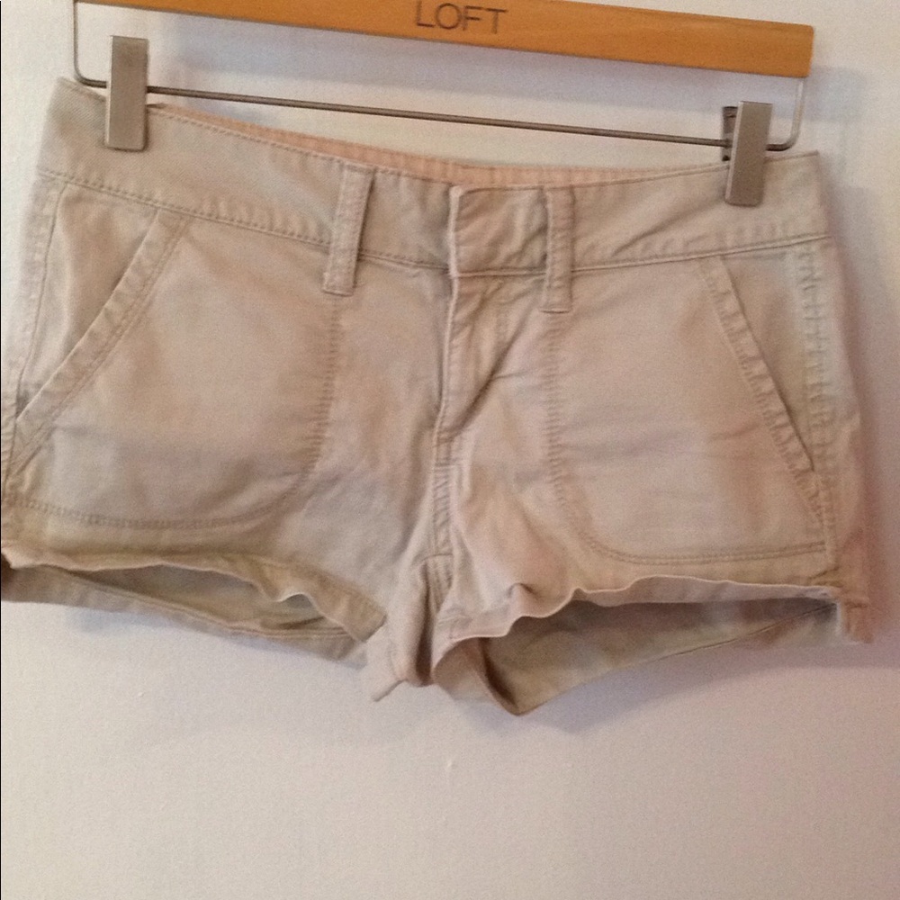 Beige Shorts